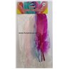 Dala - Feathers - Goose Pastel Colours (5pc)