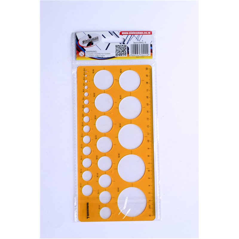 Statesman Technical Stencil - Circle