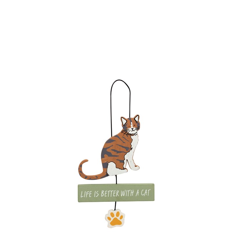 Jenam Paws for Thought - Wooden Hanger - Life Is Better