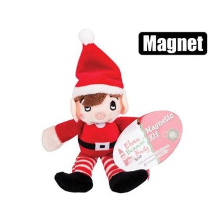 Elves Behavin' Badly - Magnetic Plush Elf (16cm)