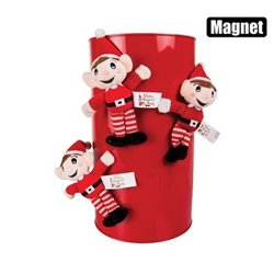 Elves Behavin' Badly - Magnetic Plush Elf (16cm)