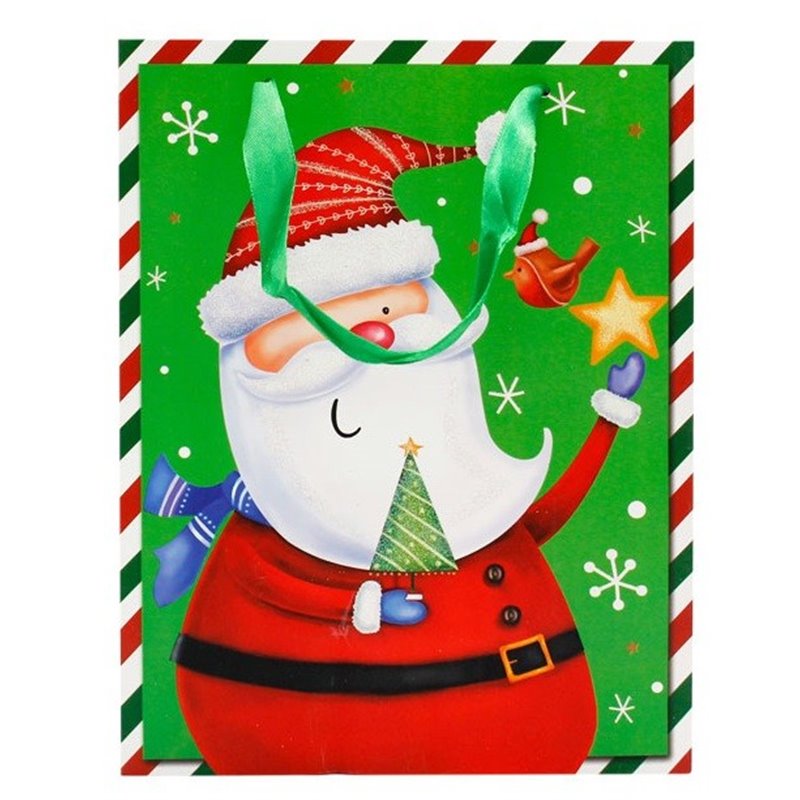 Jenam Christmas - Cute Santa Giftbag