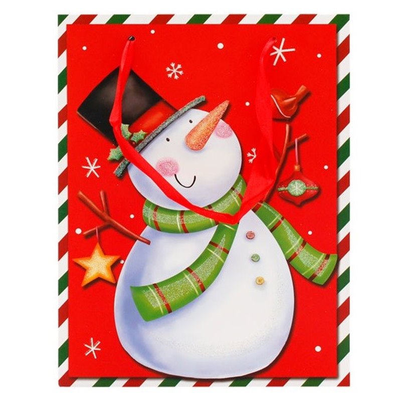 Jenam Christmas - Cute Snowman Giftbag