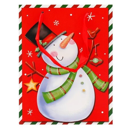 Jenam Christmas - Cute Snowman Giftbag