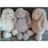 Bunny Soft Toy (Cream / Grey / White)