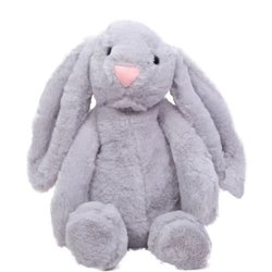 Bunny Soft Toy (Cream / Grey / White)