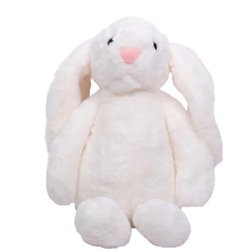 Bunny Soft Toy (Cream / Grey / White)
